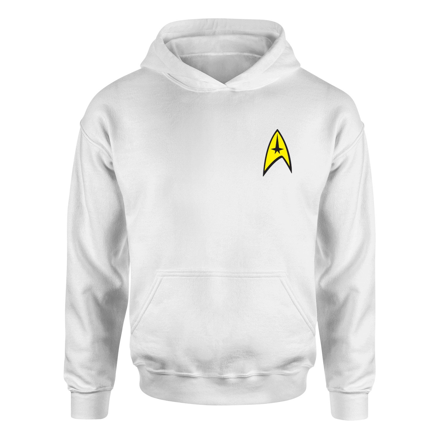 Star Trek Delta Hoodie S - Beyaz