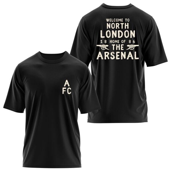Welcome to North London Oversize Tişört L - Siyah | OUTLET