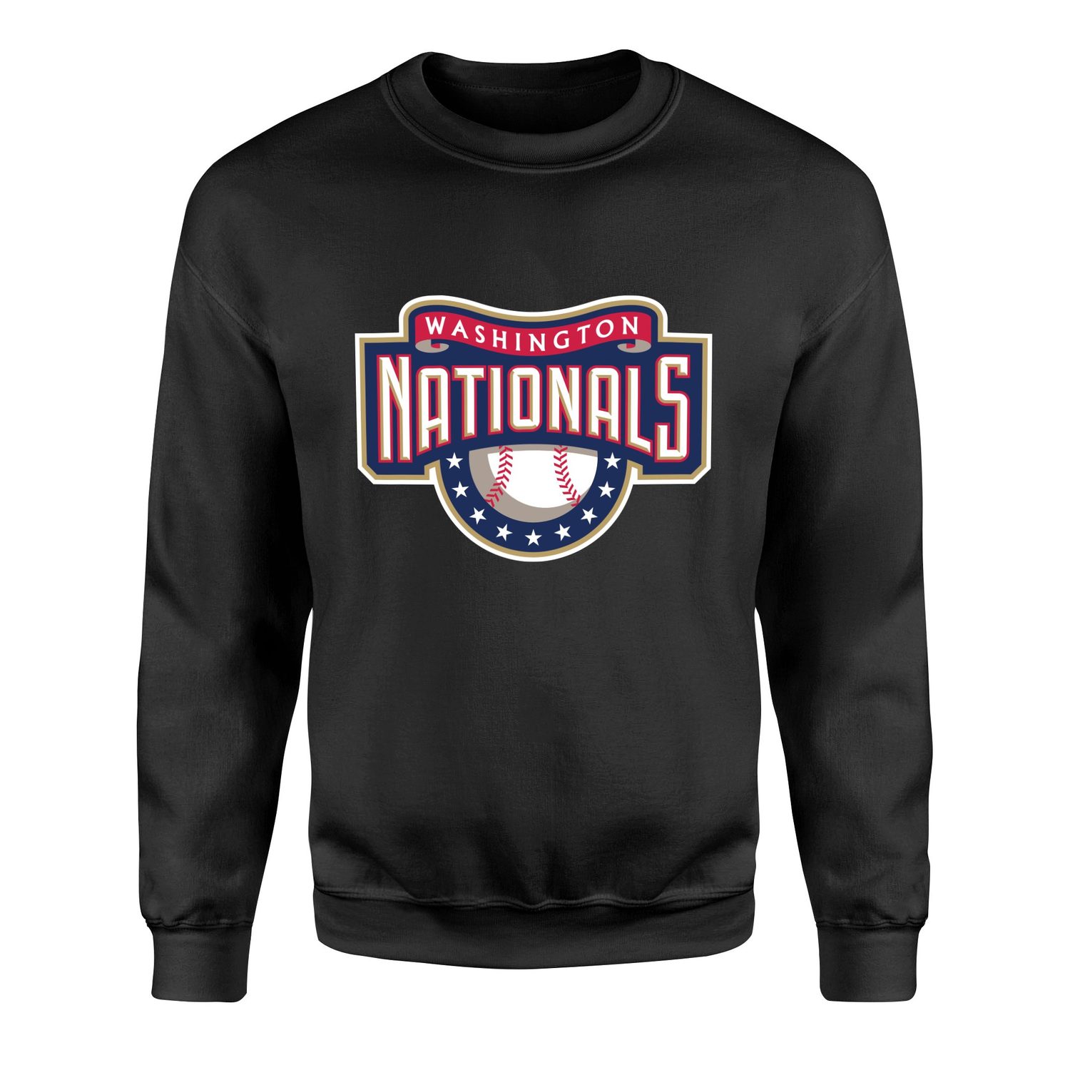 Washington NATIONALS Retro Sweatshirt L - Siyah