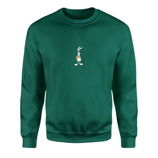 Bugs Bunny Space Jam Sweatshirt XL - Nefti Yeşili | OUTLET