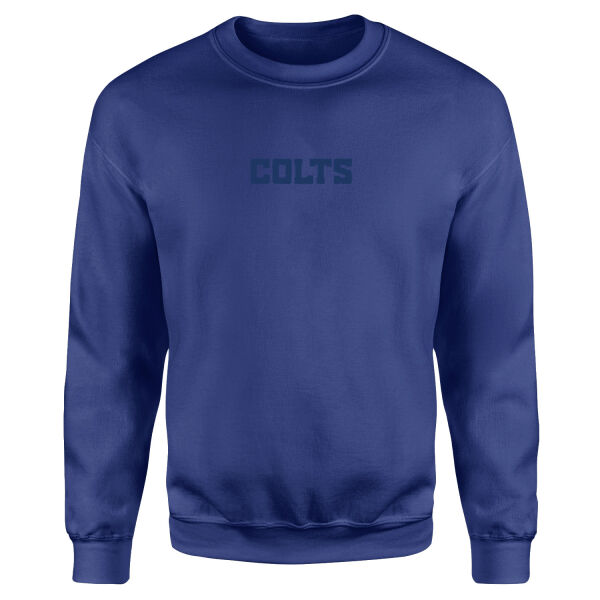 IN COLTS Iconic Sweatshirt XL - İndigo Mavisi