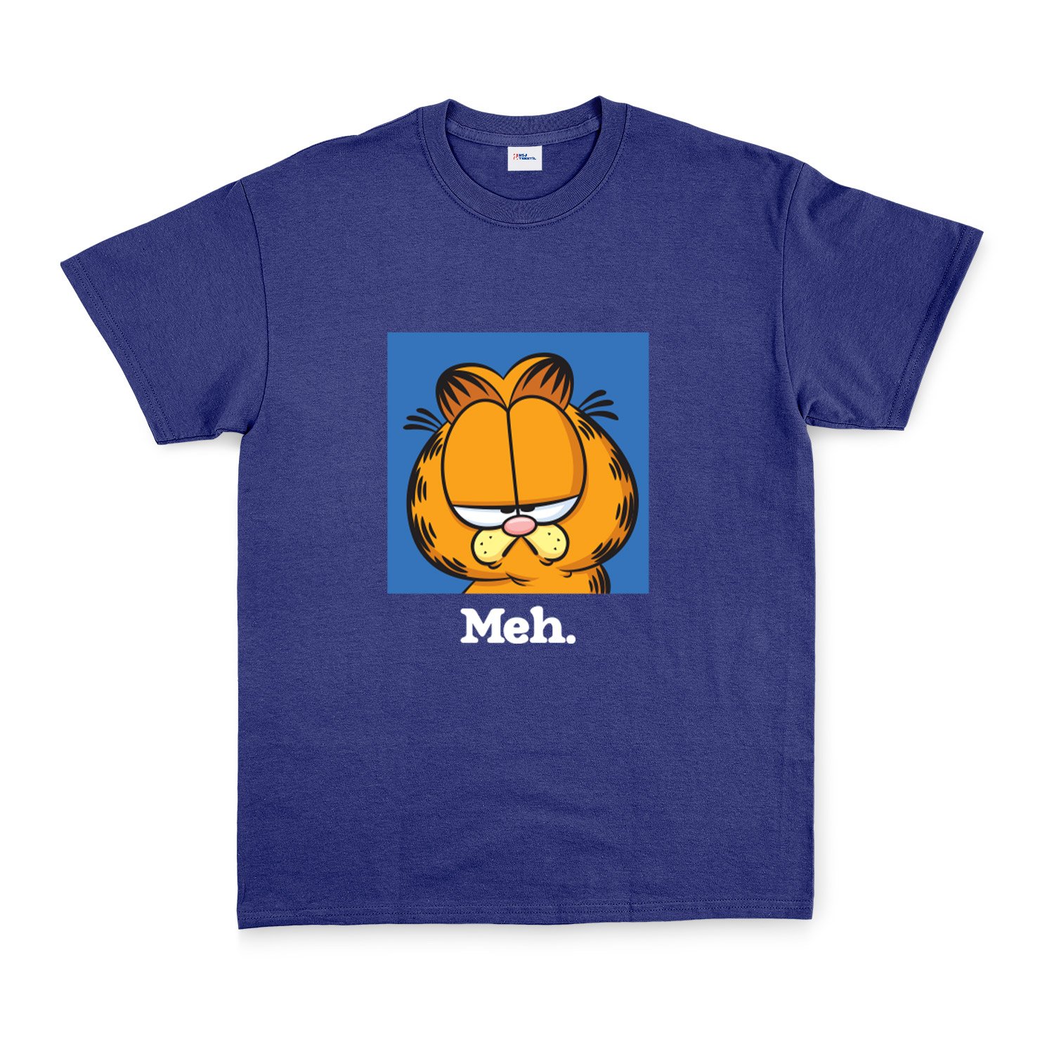 Garfield | meh. Tişört L - İndigo Mavisi