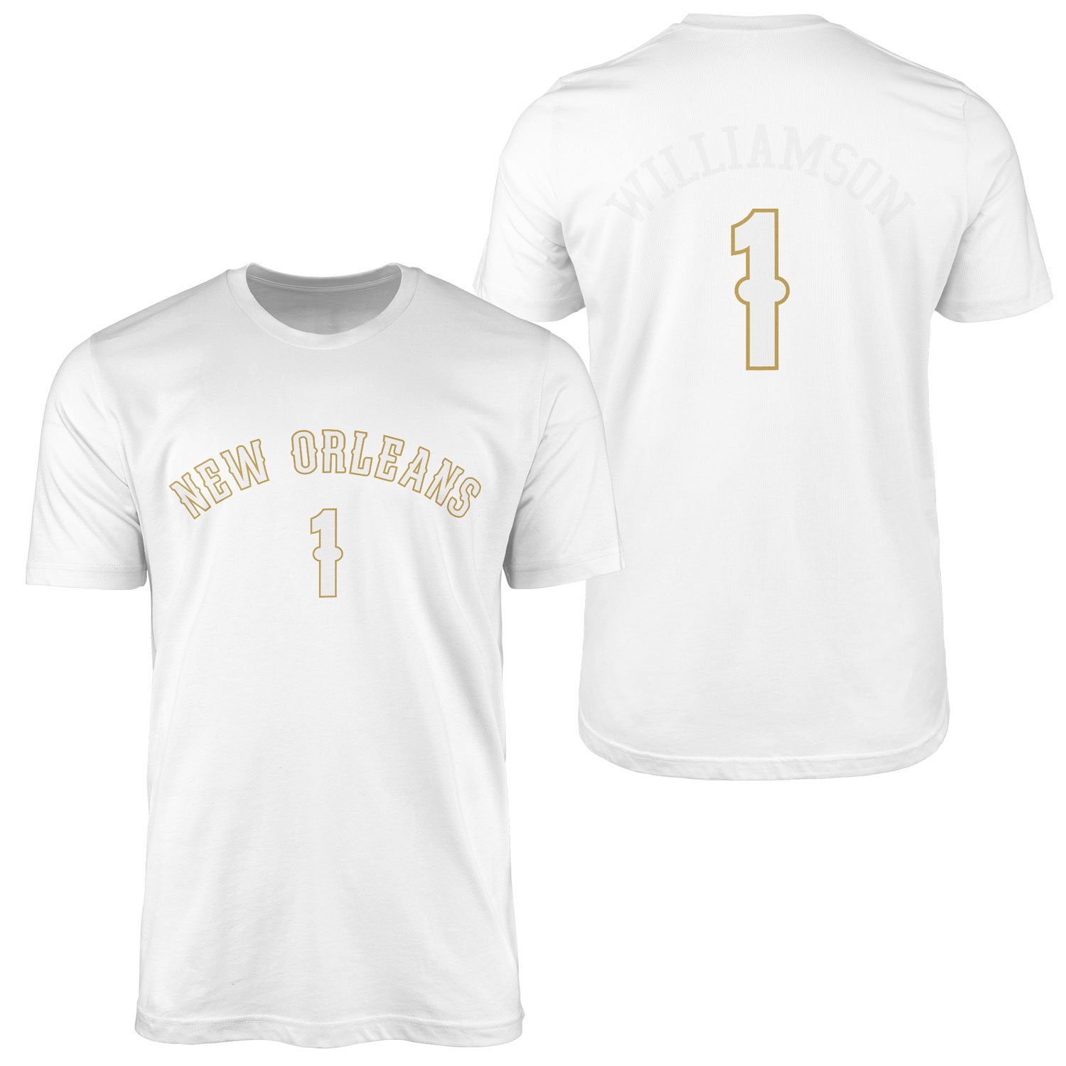 Zion Williamson New Orleans Forma Tişört M - Beyaz
