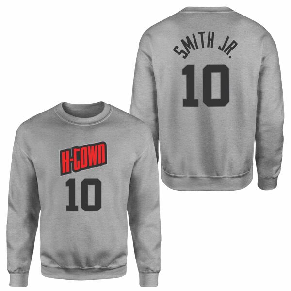Jabari Smith Jr. 10 City Edition Forma Sweatshirt L - Gri
