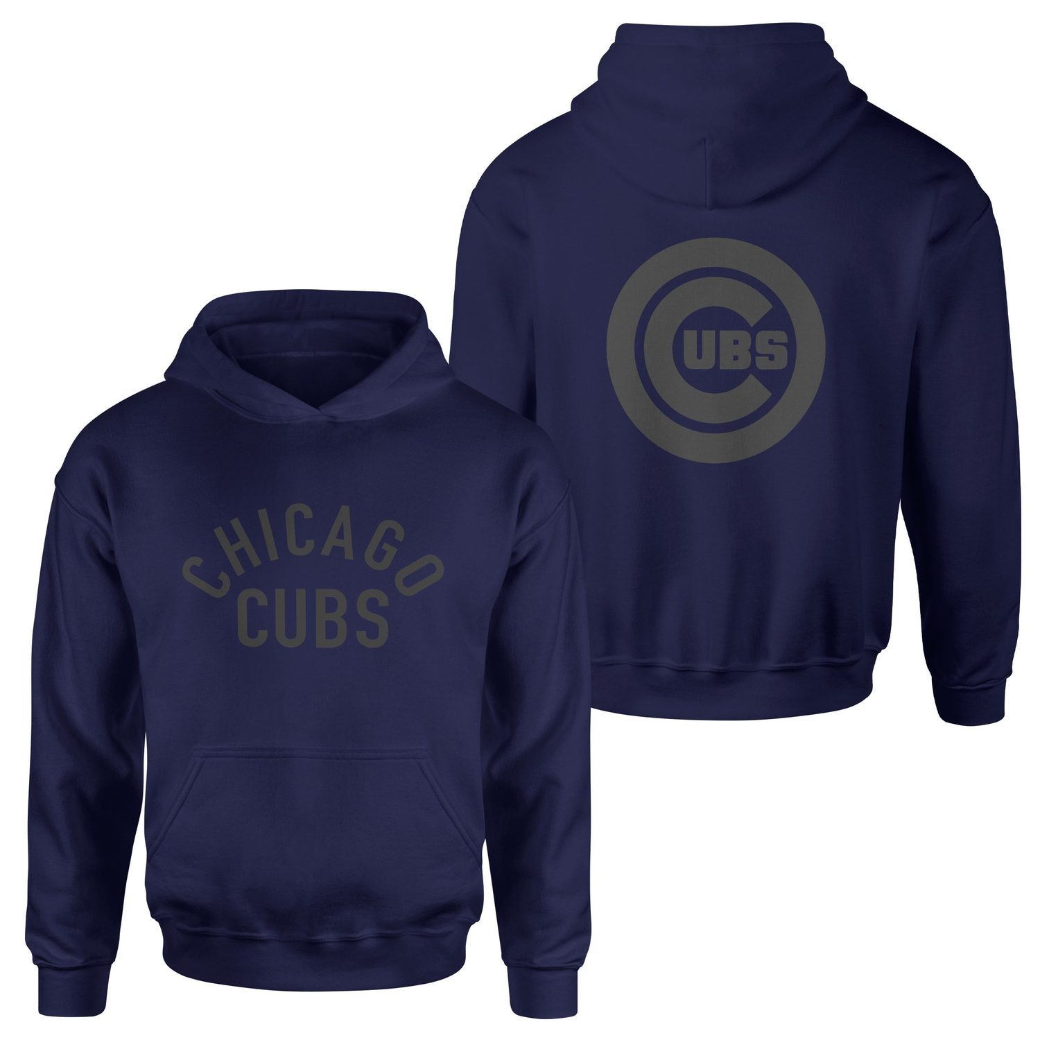 Chicago Cubs Muted Hoodie M - İndigo Mavisi