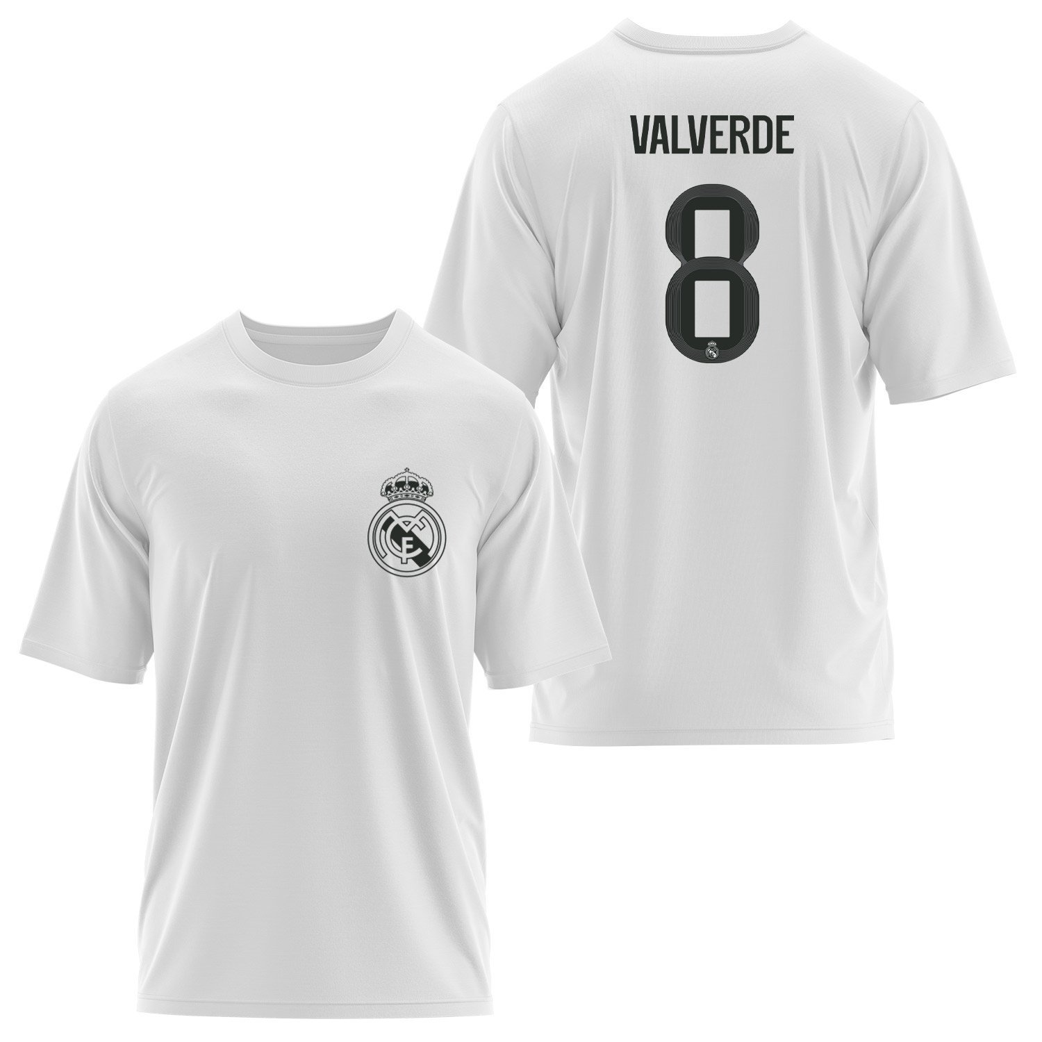 Federico Valverde RM BL Forma Oversize Tişört