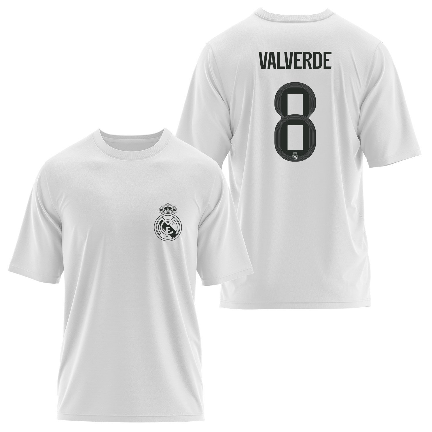 Federico Valverde RM BL Forma Oversize Tişört