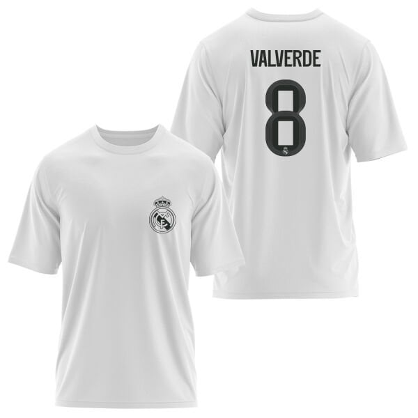 Federico Valverde RM BL Forma Oversize Tişört