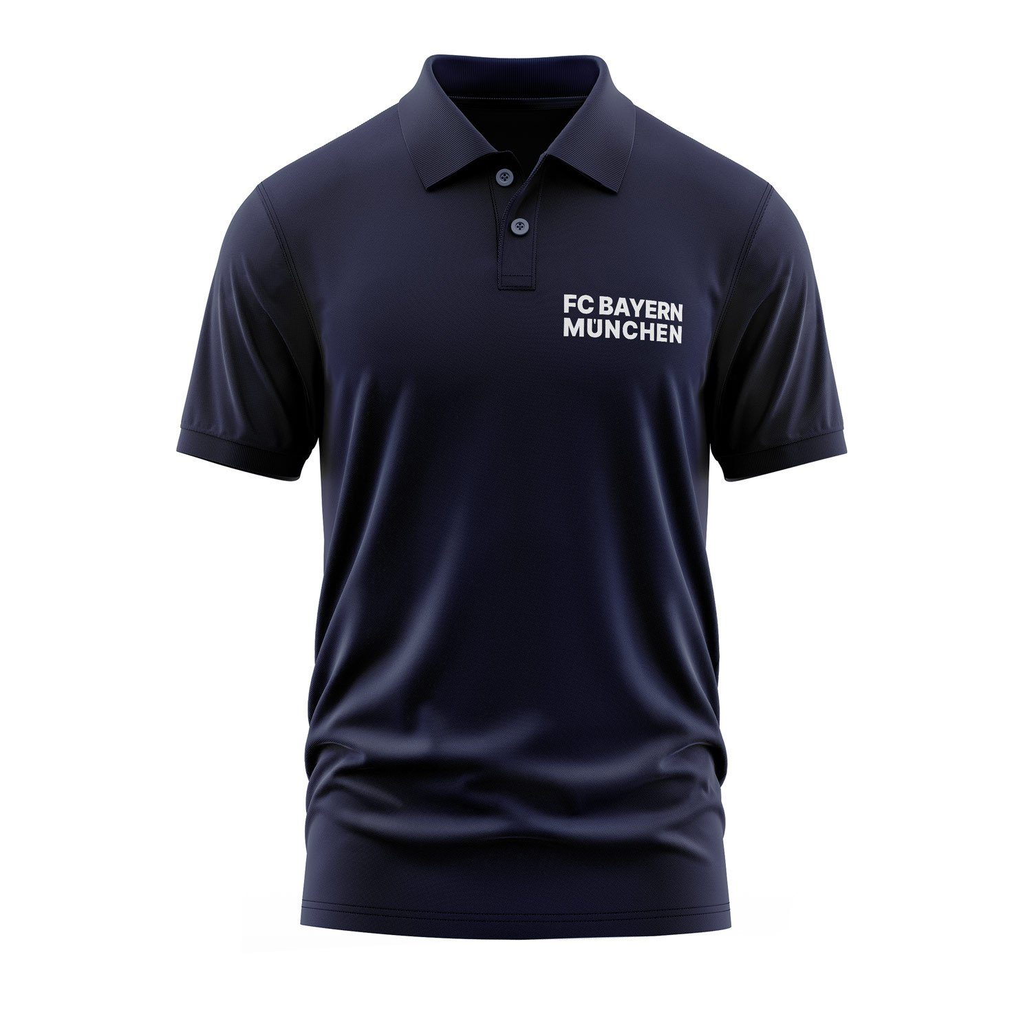 FC Bayern München Modern Polo Tişört M - İndigo Mavisi