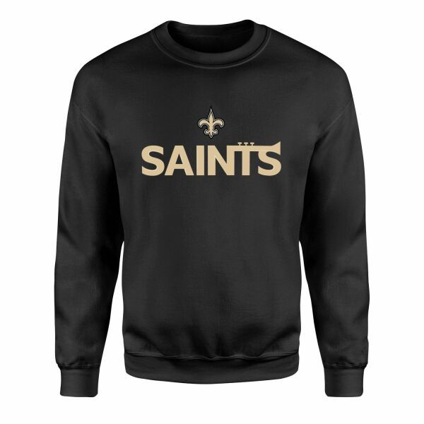 New Orleans Saints Trumpets Sweatshirt M - Siyah