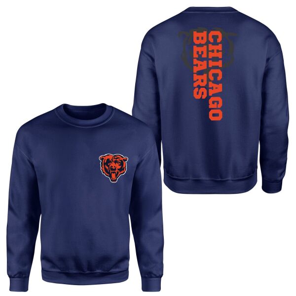 Chicago Bears NFL SE Sweatshirt L - İndigo Mavisi