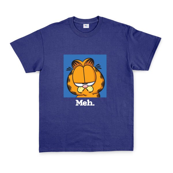 Garfield | meh. Tişört XL - İndigo Mavisi