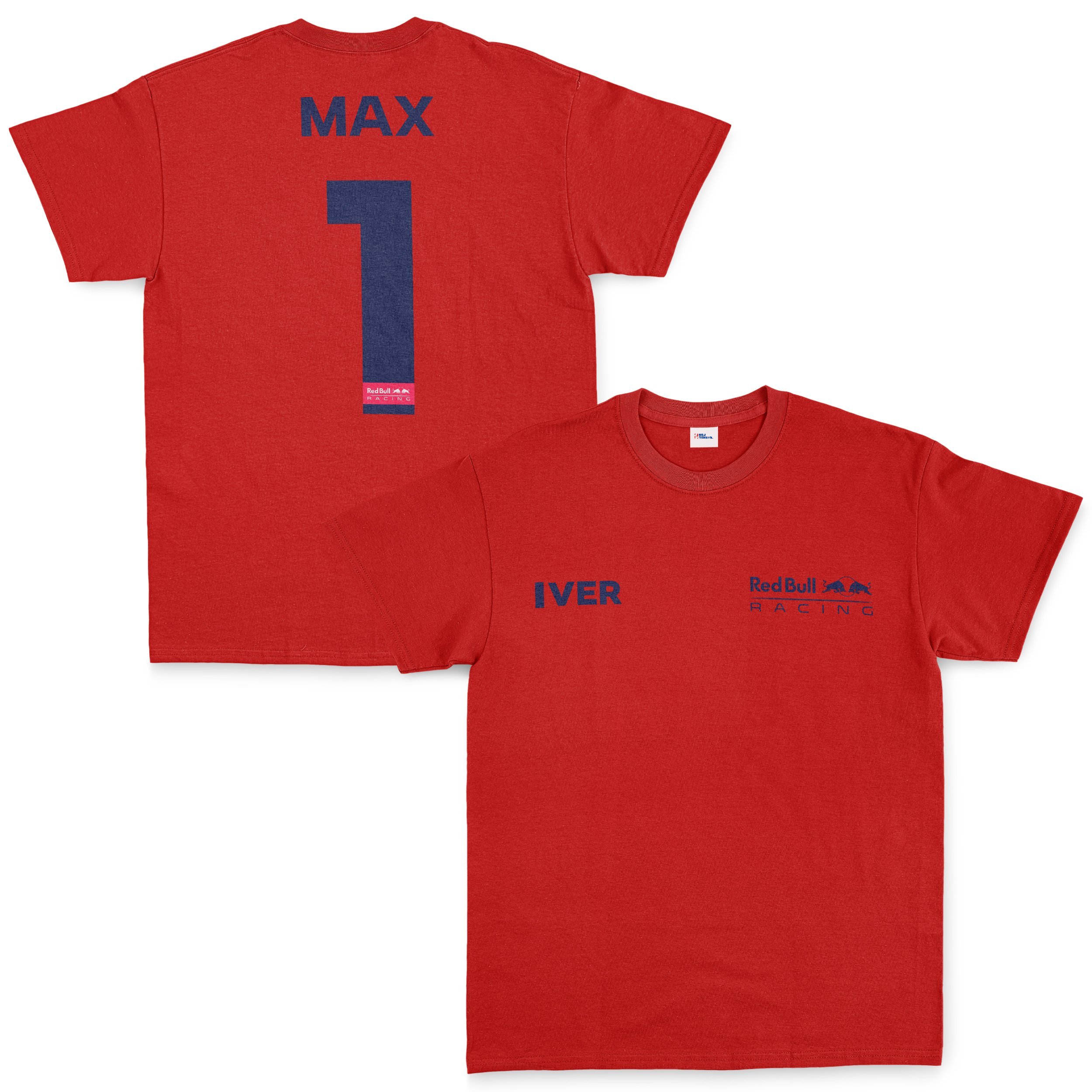 Max Verstappen Red Bull Racing Blue #1 Tişört