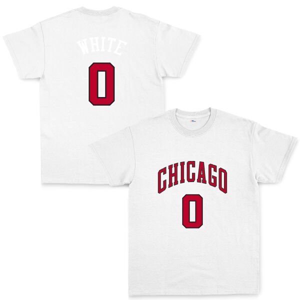 Coby White Chicago 0 Forma Tişört L - Beyaz