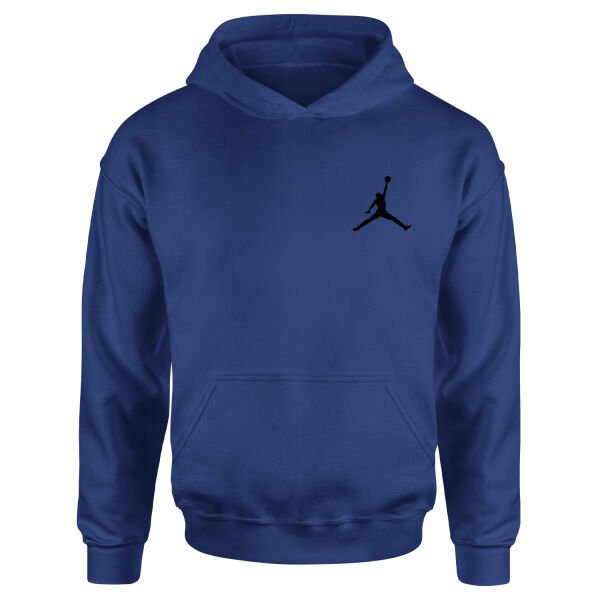 Air Jordan Hoodie S - İndigo Mavisi
