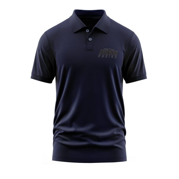 KTM Racing Muted Polo Tişört S - İndigo Mavisi