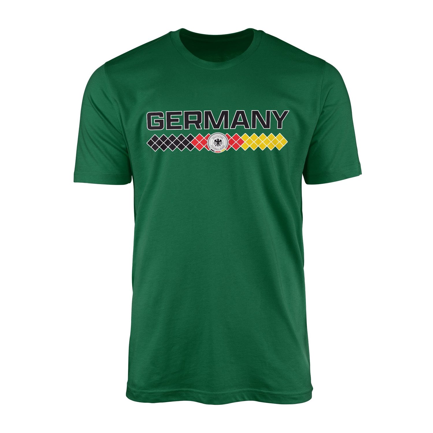 Almanya Retro III Tişört M - Nefti Yeşili