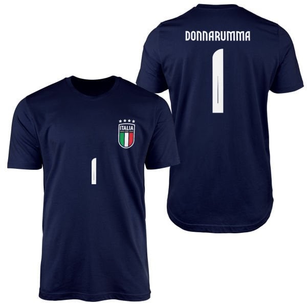 Gianluigi Donnarumma | İtalya 24 Forma Tişört XXL - Kırmızı