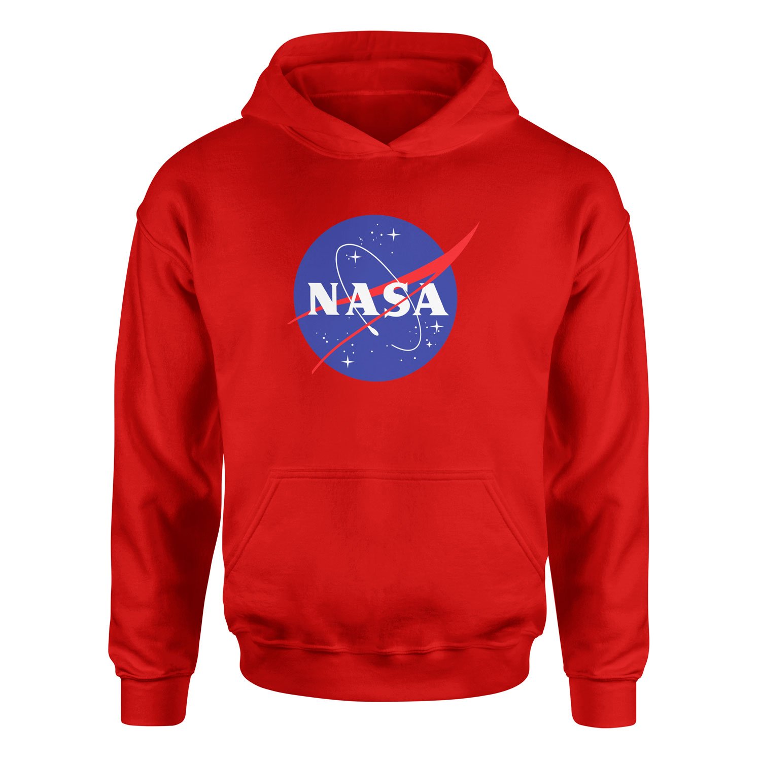 NASA Hoodie S - Kırmızı