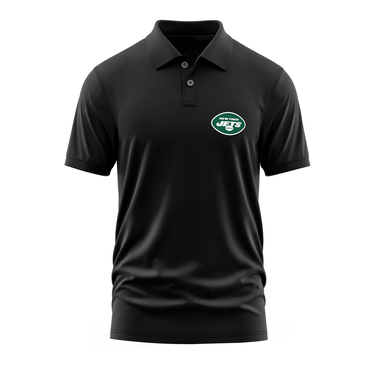 New York Jets Polo Tişört S - Siyah