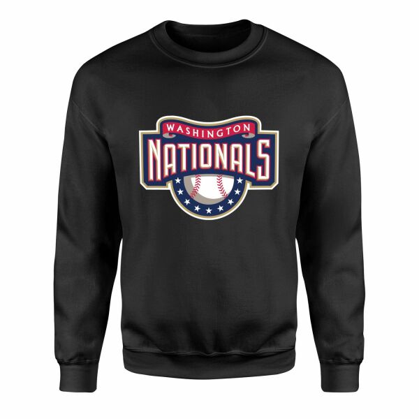 Washington NATIONALS Retro Sweatshirt XL - Siyah