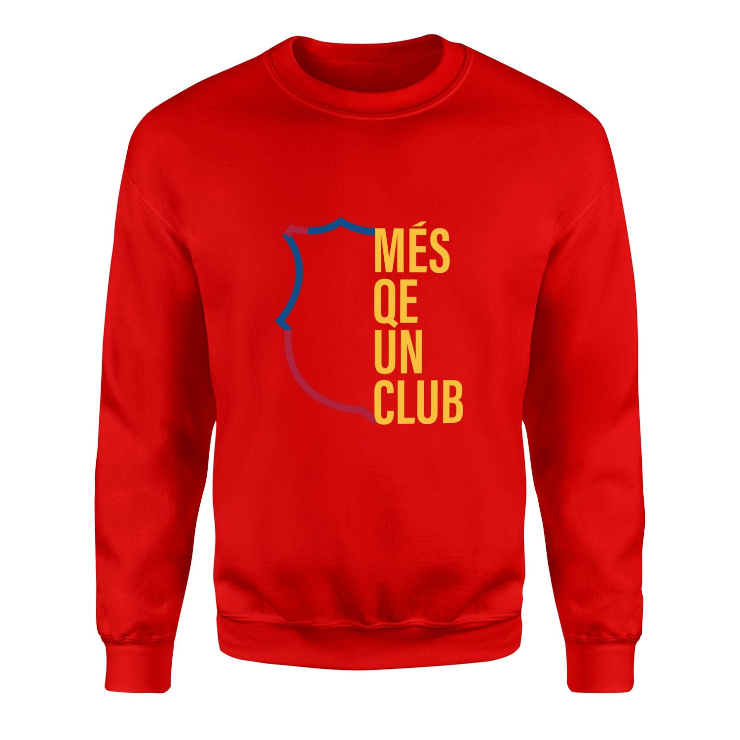 Més que un Club | FC Barcelona Sweatshirt XXL - Kırmızı