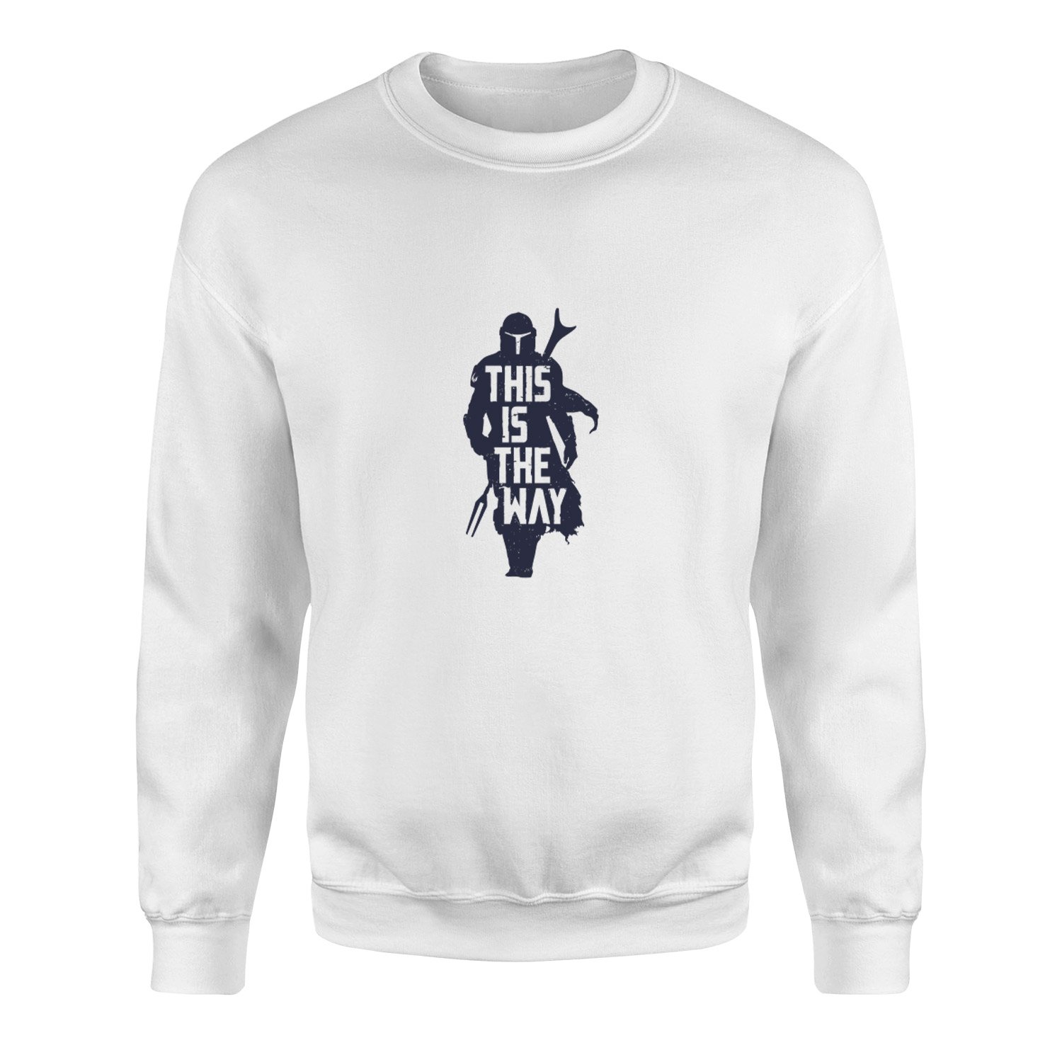 This is The Way Sweatshirt XL - Beyaz