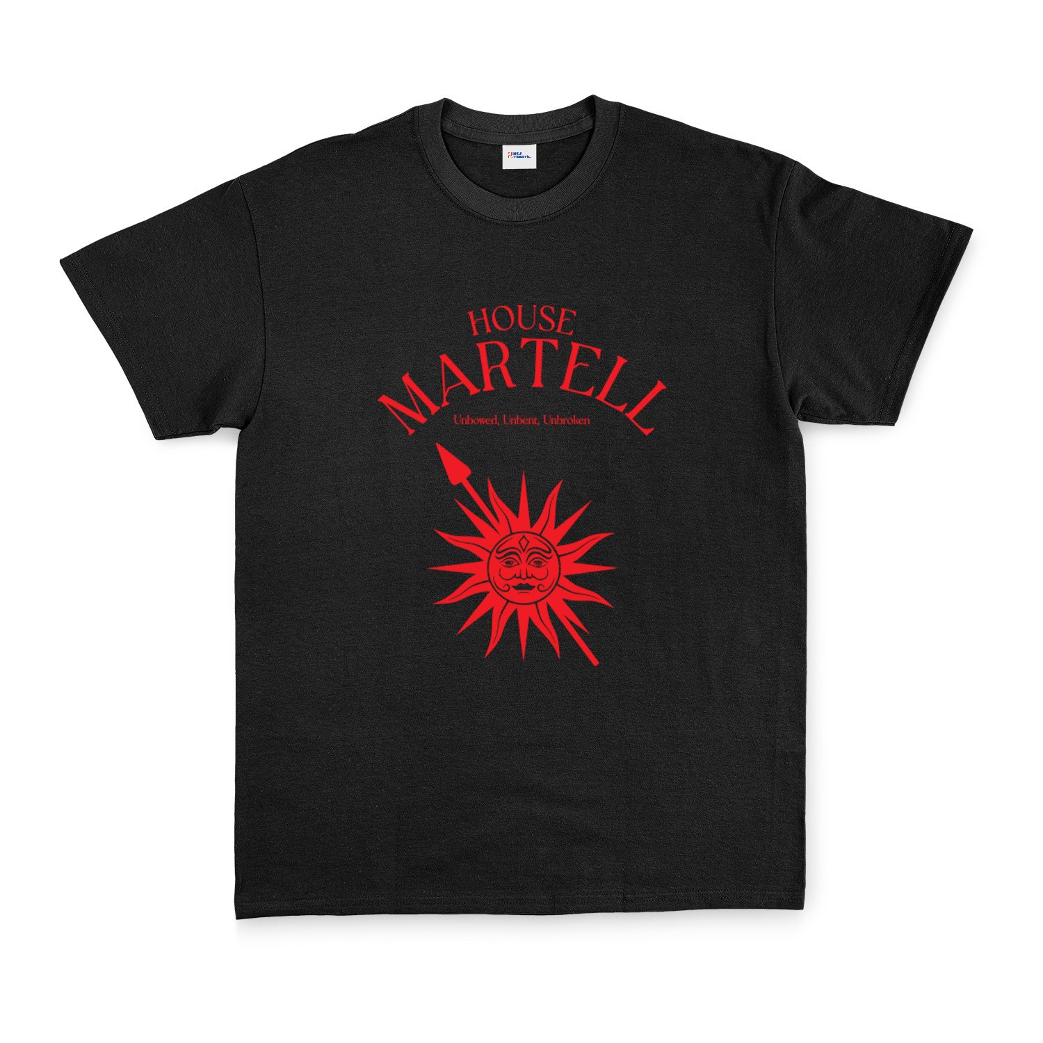 House Martell Tişört XXL - Siyah