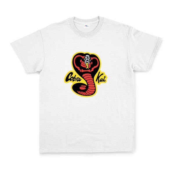 Cobra Kai Tişört L - Beyaz