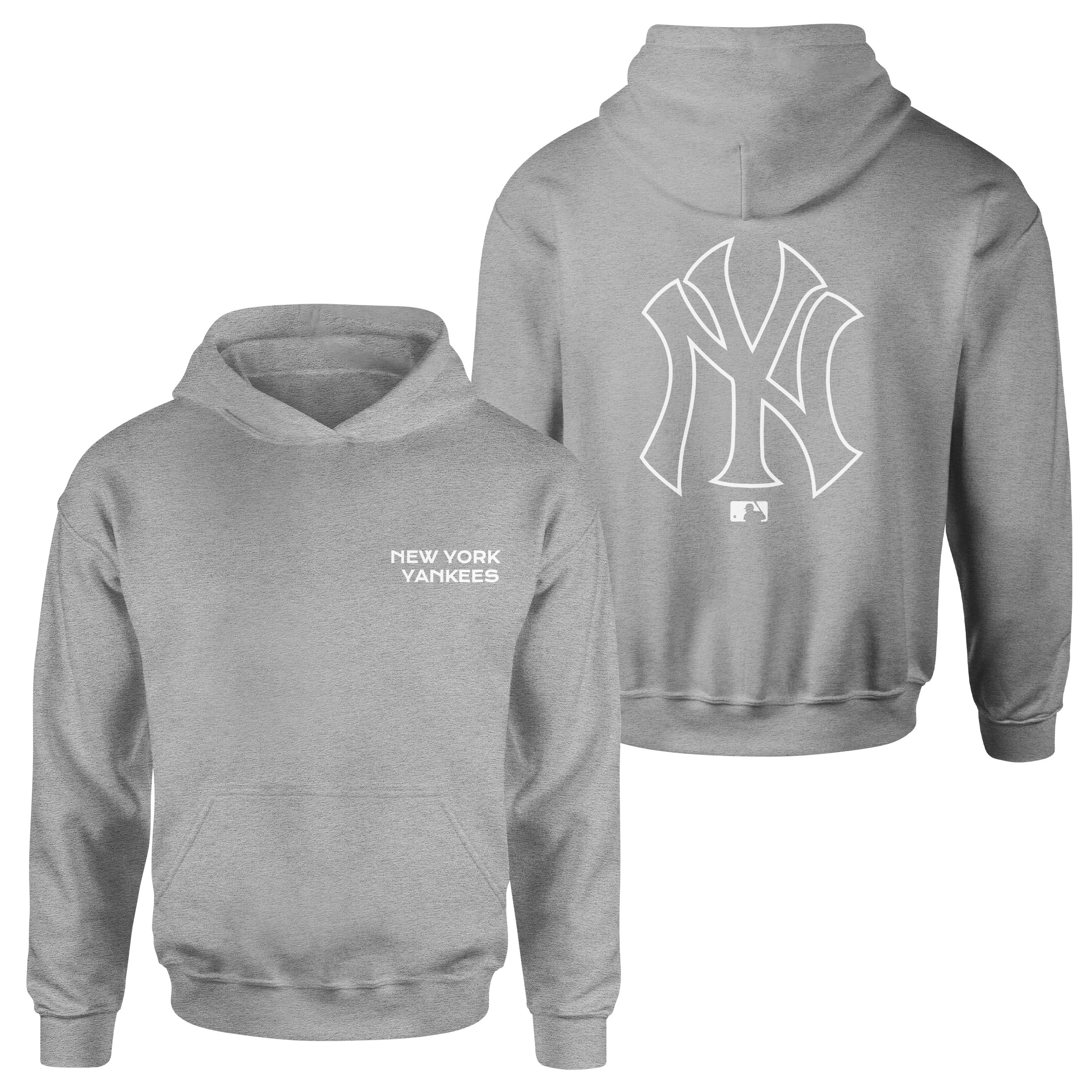 NY YANKEES MLB Edition Hoodie S - Gri