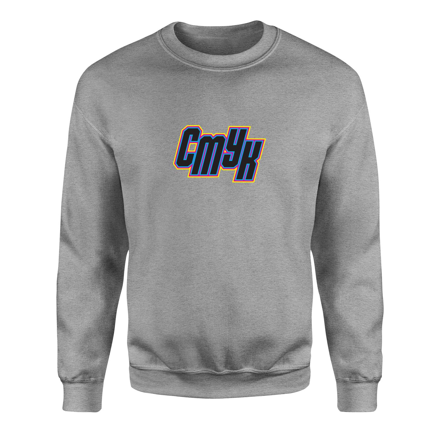 CMYK Sweatshirt L - Gri