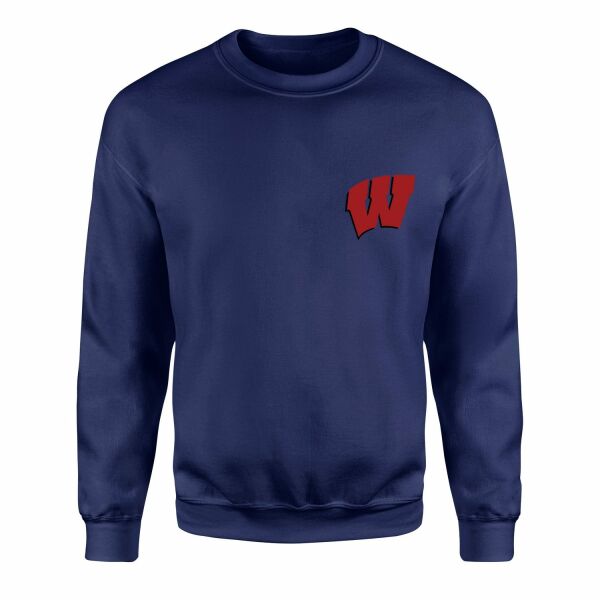 Wisconsin Badgers Sweatshirt S - İndigo Mavisi