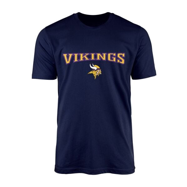 Minnesota VIKINGS B Tişört L - İndigo Mavisi | OUTLET