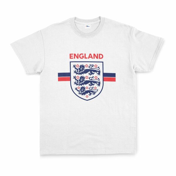 England Shield Tişört XXL - Beyaz