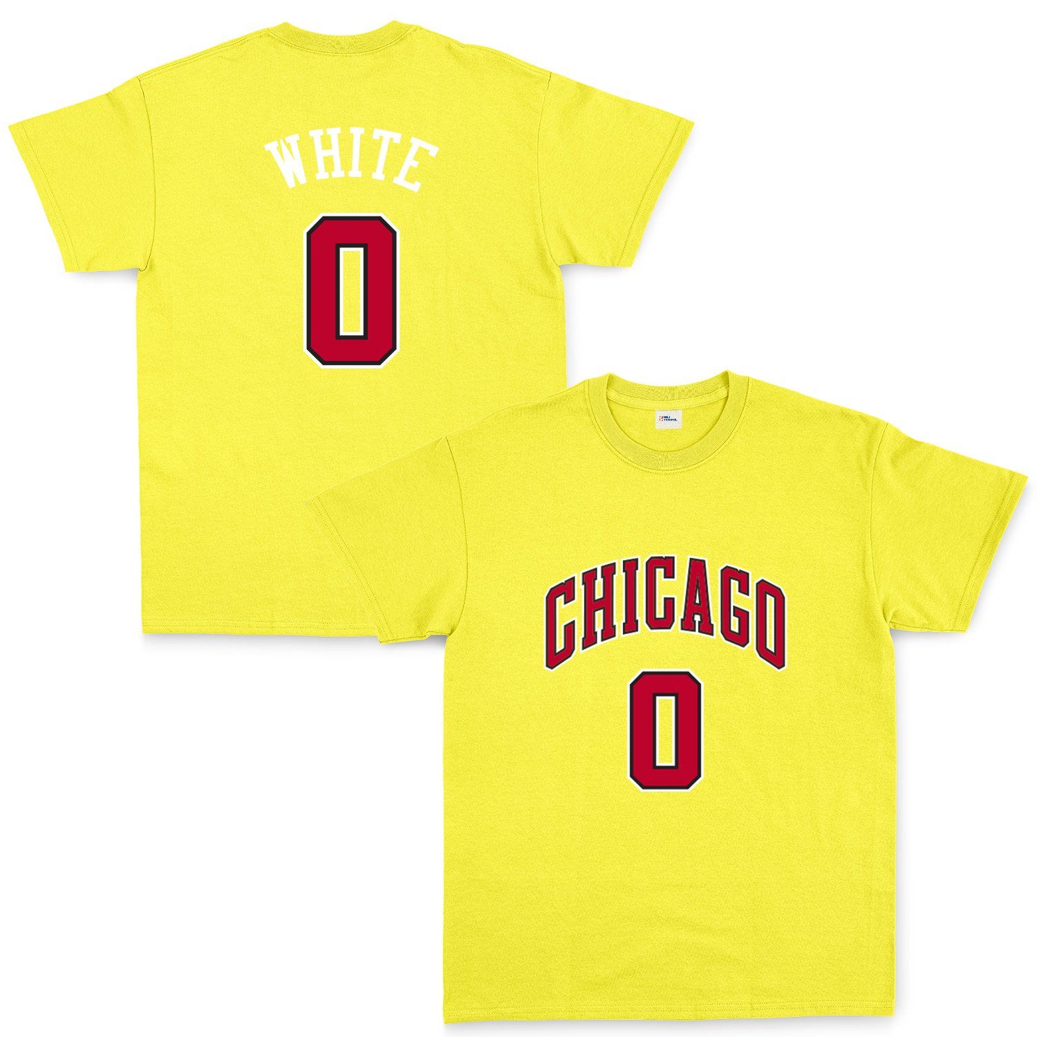 Coby White Chicago 0 Forma Tişört S - Sarı