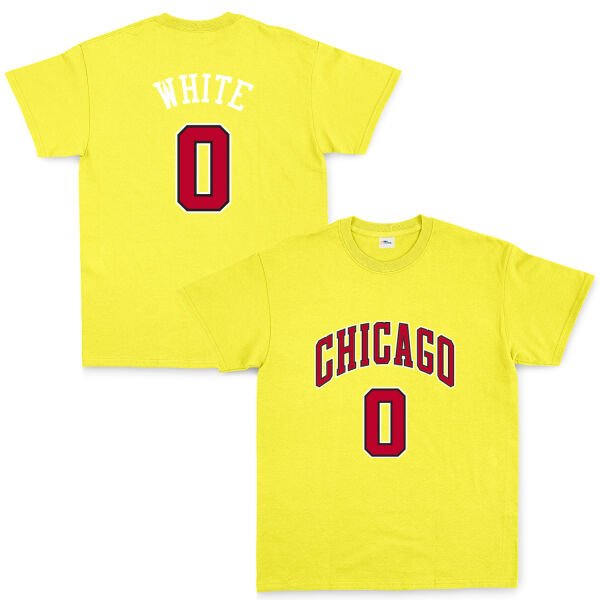 Coby White Chicago 0 Forma Tişört S - Sarı