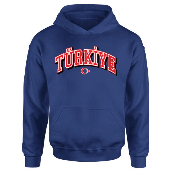 Türkiye 2026 Varsity Hoodie XL - İndigo Mavisi