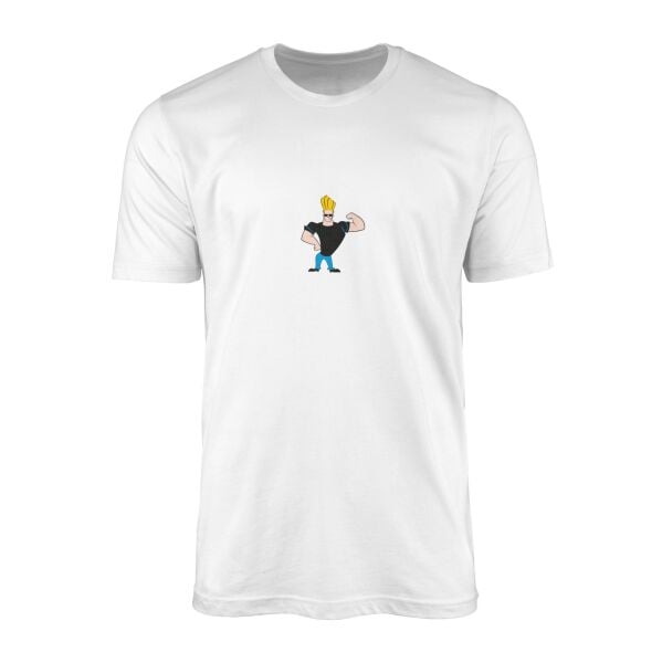 Johnny Bravo Icon Tişört S - Beyaz | OUTLET