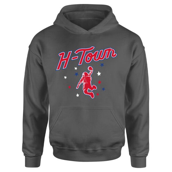 H-TOWN Rockets Hoodie M - Füme