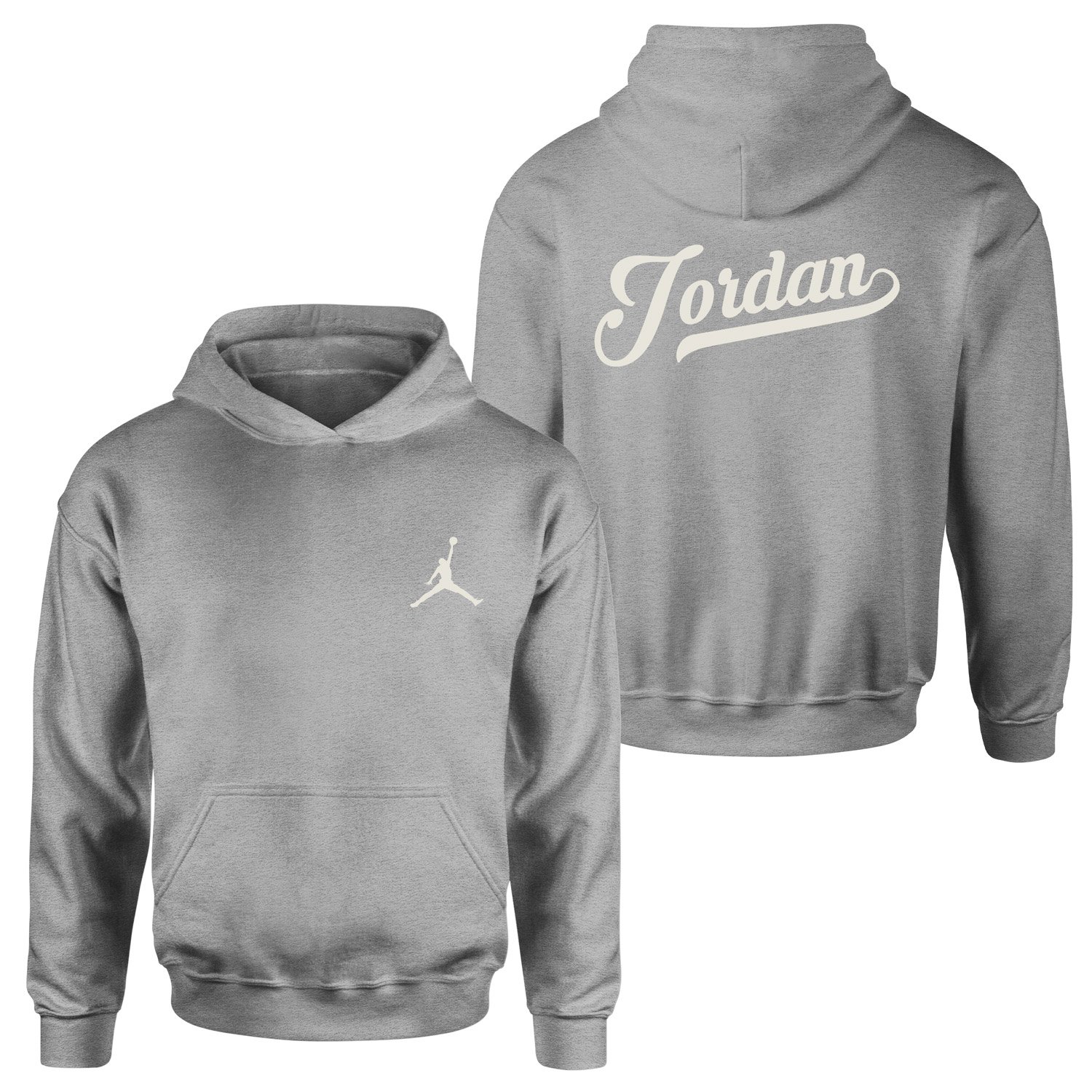 Jordan Enhanced Hoodie XL - Gri