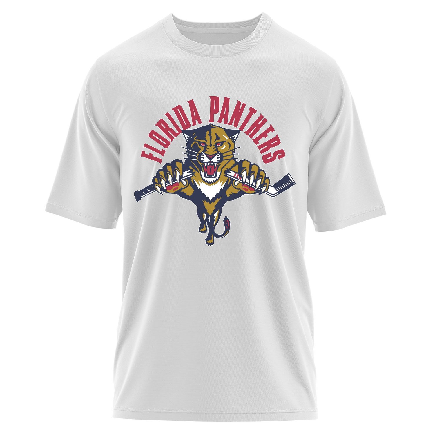 Florida Panthers Oversize Tişört M - Beyaz
