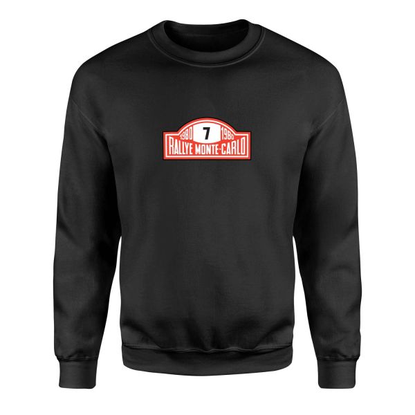Rallye Monte-Carlo 80 Sweatshirt M - Siyah