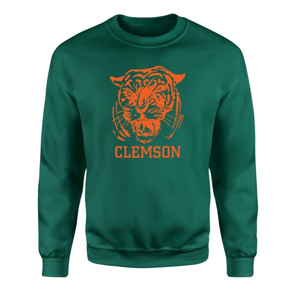Clemson Tigers Sweatshirt S - Nefti Yeşili