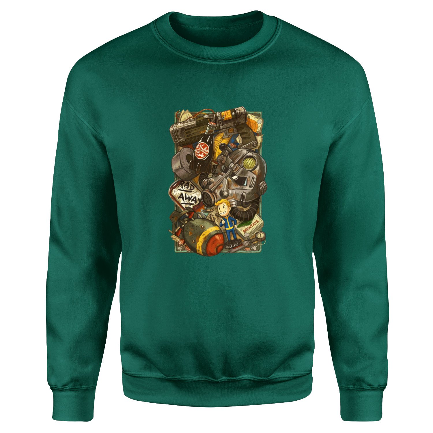 Encumbered Sweatshirt M - Nefti Yeşili