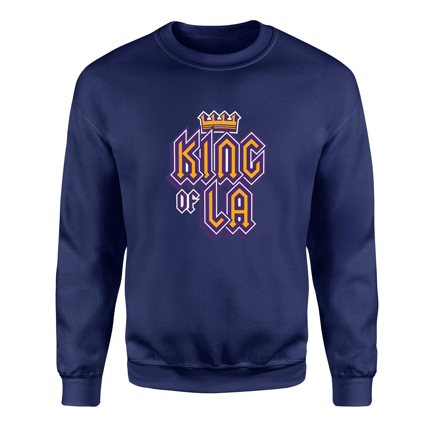 King of LA Sweatshirt S - İndigo Mavisi