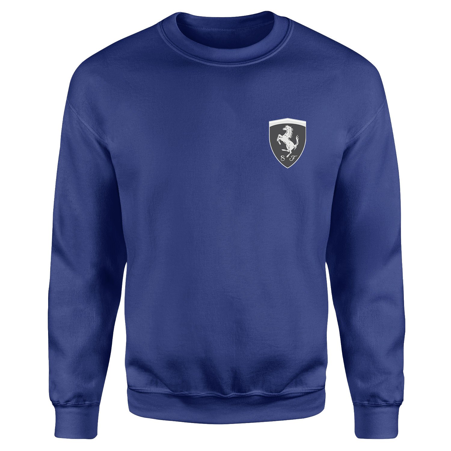 Scuderia Ferrari Muted Black Sweatshirt XL - İndigo Mavisi
