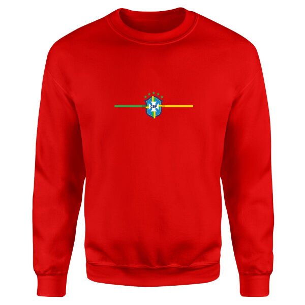 Brezilya W Sweatshirt M - Kırmızı