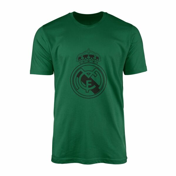 Real Madrid Shield Tişört XL - Nefti Yeşili
