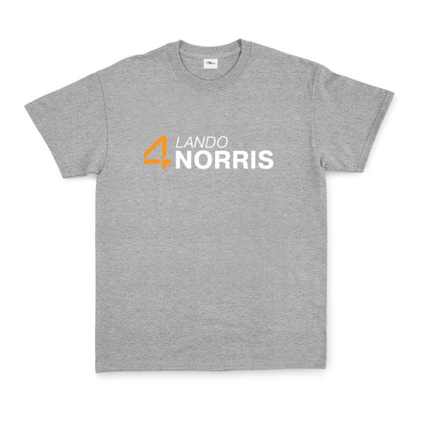 Lando Norris 4 Tişört M - Gri