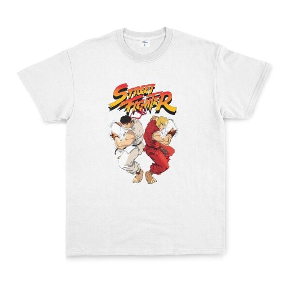 Street Fighter Tişört S - Beyaz | OUTLET